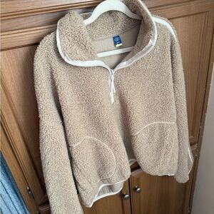 Old Navy Tan Teddy Jacket